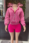 Scrunch Biker Short Set