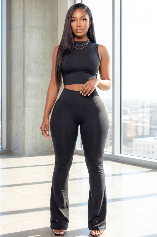 Athletic Black 2 Piece